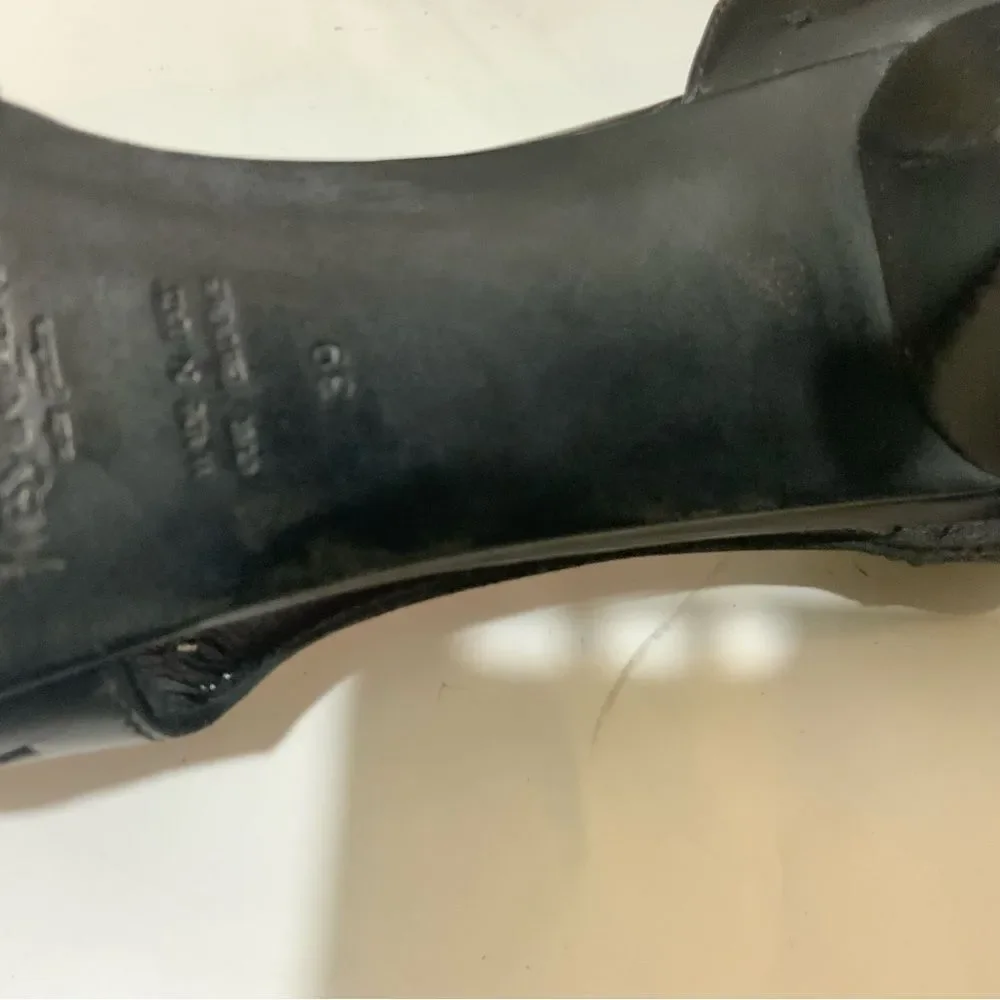 Saint Laurent black Perforated Leather D'orsay Pumps Size 39 - Picture 10 of 15